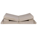 MeowBaby® Large Slimcord Premium Sofa - Taupe