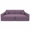 MeowBaby® Large Slimcord Premium Sofa - Lavender