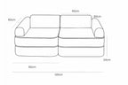 Modular Play Sofa for Children - Blue